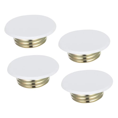 Balacoo 4 Stück Teiliges Feuermelder Abdeckplatten aus Verzinktem Metall Verdecktes Design für Decken Sprinkleranlagen Langlebig Einfach zu Montieren Geeignet für Feuerlöschschlauch von balacoo