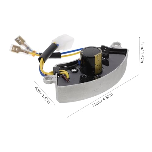 Balacoo Automatischer Generator Avr Spannungsregler Halbmond Aluminiumgehäuse Stabiler Regler für Benzin Stromerzeuger Effiziente Wärmeableitung Langlebig und Zuverlässig Balacoo Automatischer Generator Avr Spannungsregler Halbmond Aluminiumgehäuse Stabiler Regler für Benzin Stromerzeuger Effiziente Wärmeableitung Langlebig und Zuverlässig von balacoo