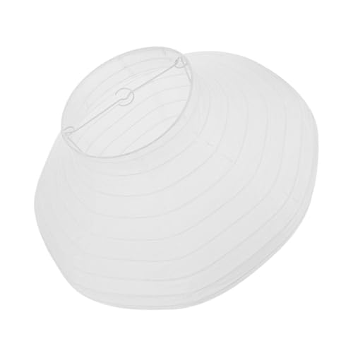 Balacoo Faltbare Weiße Papierlaterne Lampenschirm DIY Bemalbarer Leichter Lampion für Partydeko und Romantische Wohnraumgestaltung Installieren von balacoo