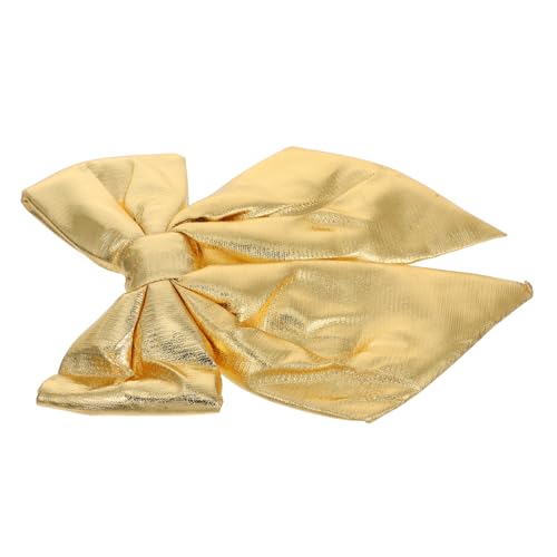 Balacoo Goldener Großer Weihnachts Schleifen Bogen Glänzendes DIY Dekoornament für Weihnachtsbaum Kranz und Party Wiederverwendbar Festliche Baumdekoration Warme Atmosphäre von balacoo