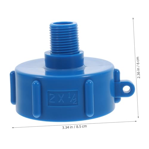 Balacoo Ibc Tankadapter Kunststoff Außengewinde Feingewinde Vielseitiger für Ibc Wassertanks Kompatibel mit Chemie Lebensmittel Pharma Einfache Installation Universeller Ersatzadapter Balacoo Ibc Tankadapter Kunststoff Außengewinde Feingewinde Vielseitiger für Ibc Wassertanks Kompatibel mit Chemie Lebensmittel Pharma Einfache Installation Universeller Ersatzadapter von balacoo
