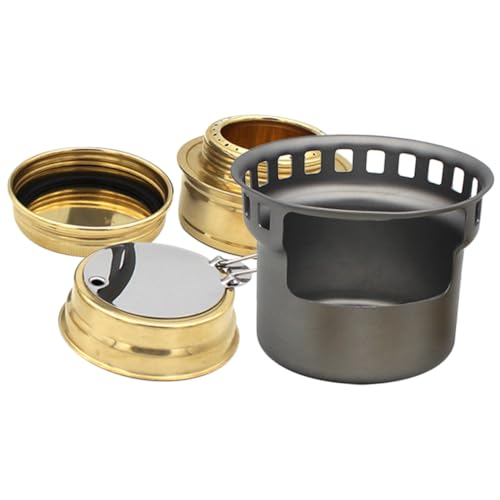 Balacoo Multifunktionaler Tragbarer Campingkocher Winddicht aus Verschleißfestem Material Leichter Outdoor für Camping Wandern und Picknick Balacoo Multifunktionaler Tragbarer Campingkocher Winddicht aus Verschleißfestem Material Leichter Outdoor für Camping Wandern und Picknick von balacoo