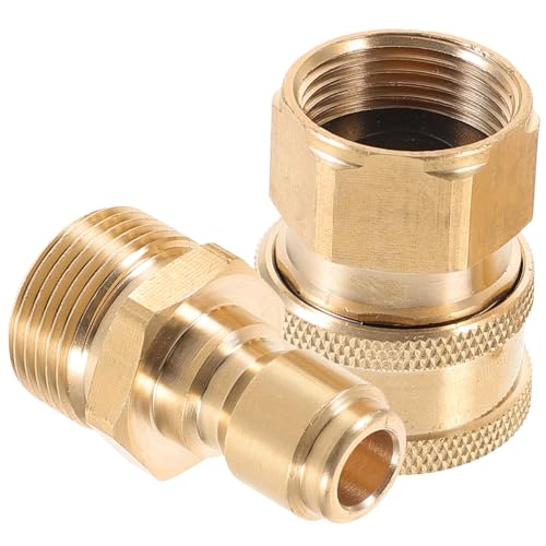 Balacoo Schlauchverbinder Quick Release Wasserschlauchadapter Gartenschlauch Anschlussstück für Hochdruckreiniger Schnelles Montieren und Abdichten Balacoo Schlauchverbinder Quick Release Wasserschlauchadapter Gartenschlauch Anschlussstück für Hochdruckreiniger Schnelles Montieren und Abdichten von balacoo