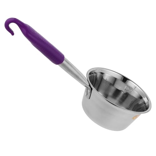 Balacoo Wasserschöpfer mit Haken Tragbare Camping Schöpfkelle Robuste Outdoor Kelle mit Kunststoffgriff Platzsparend für Wandern und Zelten Zufällige Farbe Zufällige Farbe von balacoo