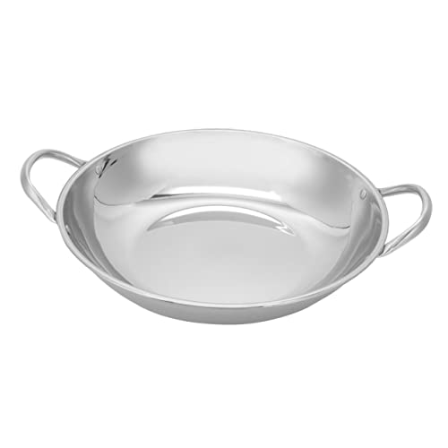 Balacoo Wok mit Doppelgriff Multifunktionale Kochpfanne für Heiße Töpfe und Braten Rutschfeste Handhabung für Meeresfrüchte und Fleisch für Kreative Balacoo Wok mit Doppelgriff Multifunktionale Kochpfanne für Heiße Töpfe und Braten Rutschfeste Handhabung für Meeresfrüchte und Fleisch für Kreative von balacoo