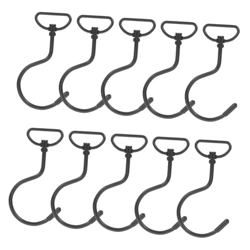 balacoo 10 Stück Drehbare Metallhaken aus Multifunktionale Schwere Kleiderhaken ohne Bohren Einfache Montage als Schrankzubehör und Garderobenhaken für Küche Bad Schlafzimmer balacoo 10 Stück Drehbare Metallhaken aus Multifunktionale Schwere Kleiderhaken ohne Bohren Einfache Montage als Schrankzubehör und Garderobenhaken für Küche Bad Schlafzimmer von balacoo