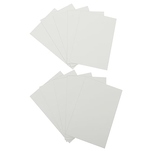 balacoo 10 Stück Sublimations Aluminiumplatten Sublimationsrohlinge Metall für Foto und Schilderdruck Beidseitig Beschichtet Langlebig für DIY Wanddekoration und Geschenkideen von balacoo