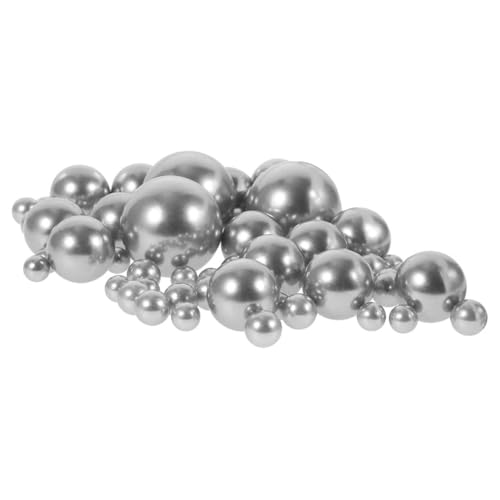 balacoo 110 Stück Teiliges Schwebender Lochloser Kunstperlen in Verschiedenen Silberfarbene Deko Perlen für Vasenfüllung DIY Tischdekorationen für Hochzeit Party und Wohnraumgestaltung balacoo 110 Stück Teiliges Schwebender Lochloser Kunstperlen in Verschiedenen Silberfarbene Deko Perlen für Vasenfüllung DIY Tischdekorationen für Hochzeit Party und Wohnraumgestaltung von balacoo