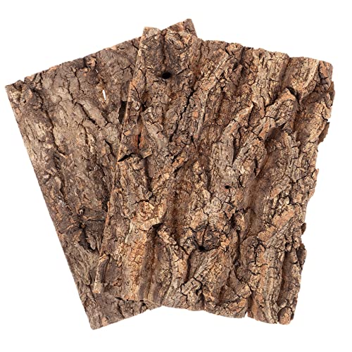 balacoo 2 Stück Teiliges Terrarium Baumrinden Deko Natürliche Baumrinde als Kletterplattform für Reptilien Robuste Farblich Natürliche Terrarien Dekoration für Echsen Spinnen und Hamster balacoo 2 Stück Teiliges Terrarium Baumrinden Deko Natürliche Baumrinde als Kletterplattform für Reptilien Robuste Farblich Natürliche Terrarien Dekoration für Echsen Spinnen und Hamster von balacoo