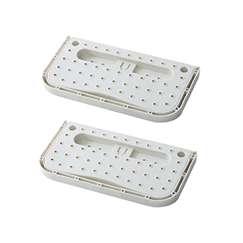 balacoo 2 Stück Wandmontiertes Faltbares Schuhregal Weiß Klebender Hausschuhhalter für Tür Platzsparender Organizer für Hausschuhe Sandalen Kinderschuhe Einfach zu Montieren balacoo 2 Stück Wandmontiertes Faltbares Schuhregal Weiß Klebender Hausschuhhalter für Tür Platzsparender Organizer für Hausschuhe Sandalen Kinderschuhe Einfach zu Montieren von balacoo