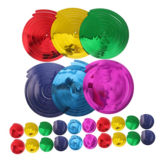 balacoo 30 Stück Teiliges Spiralförmige Hängedekorationen mit Glitzereffekt Party Ceiling Decorations für Geburtstag Weihnachten und Hochzeitsfeier Vielseitig Einsetzbar für Decke Fenster von balacoo