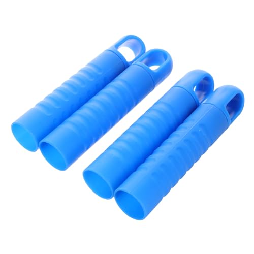 balacoo 4 Stück Ergonomische Mopgriff Endkappen mit Aufhängeloch Langlebige PP Griffhüllen für Besen Moppstiele und Kehrschaufeln Teiliges Komfortable Handhabung Vielseitig Einsetzbar von balacoo