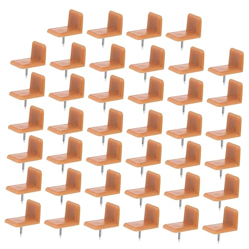 balacoo 40stücke Schubladenführungen Aus Kunststoff Schubladenstopper Für Kommoden Schubladenschienen Schublade Gleitet Einfache Montage Stabile Nägel Holzblock Geeignet Täglicher von balacoo