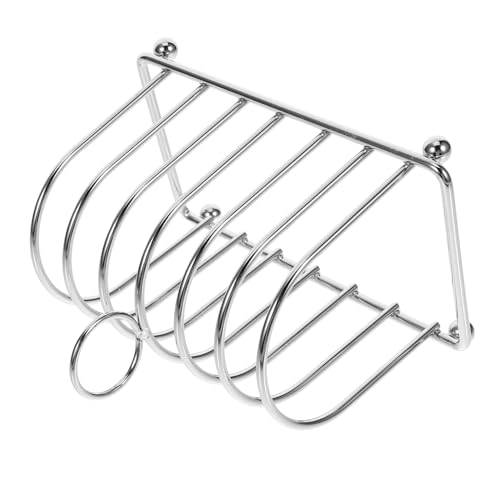 balacoo Toastständer Scheiben Langlebiger Wiederverwendbarer Metall Toasthalter für Haushalt und Bäckerei Platzsparendes Leicht zu Reinigendes Brothalter Regal für Frühstückstisch von balacoo