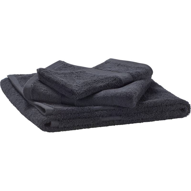 baliv Dark Wonder trend Handtuch 50 cm x 100 cm Baumwolle Schwarz von baliv Dark Wonder trend