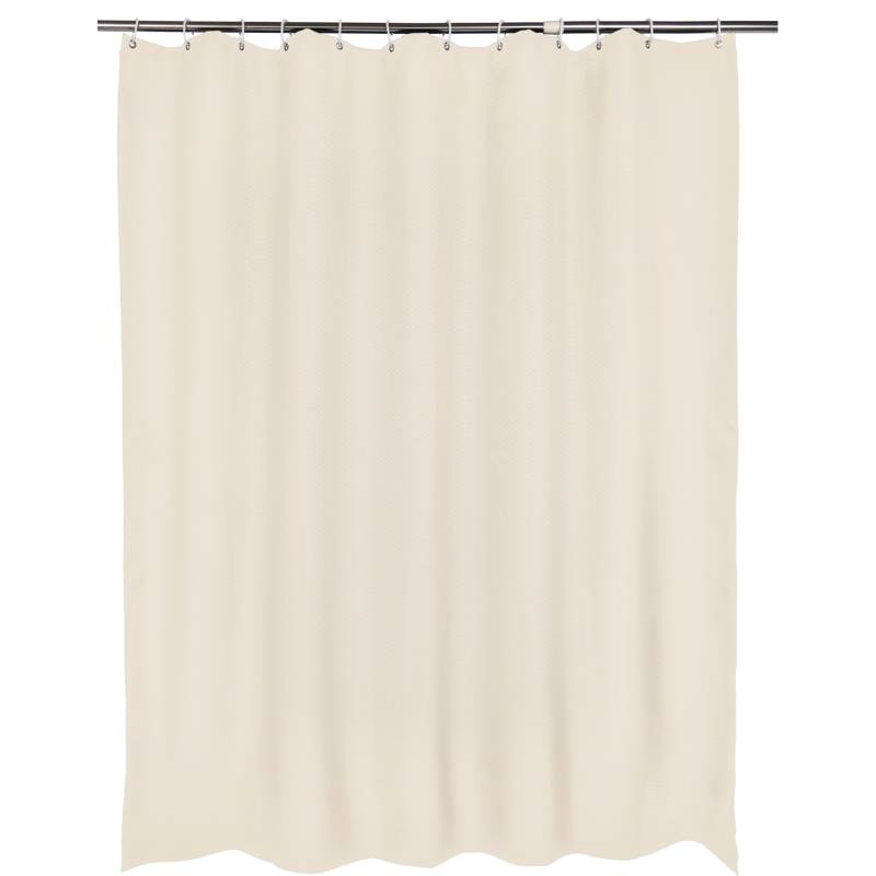 baliv Cosy Cave trend Duschvorhang 180 cm x 180 cm Polyester Creme von baliv