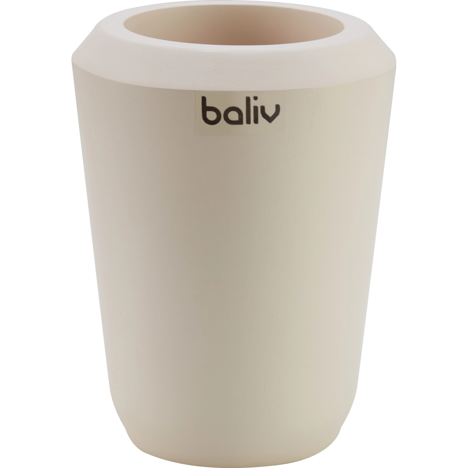 baliv Cosy Cave trend Zahnputzbecher Polyresin Beige von baliv