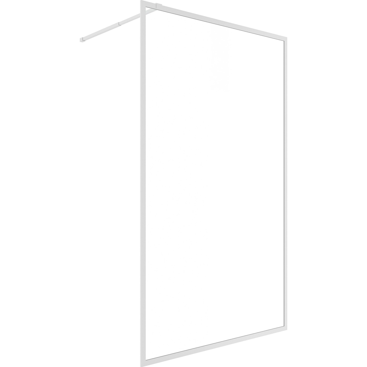 baliv Duschabtrennung Walk-In DUK-120.80 120 cm x 195 cm Chrom von baliv