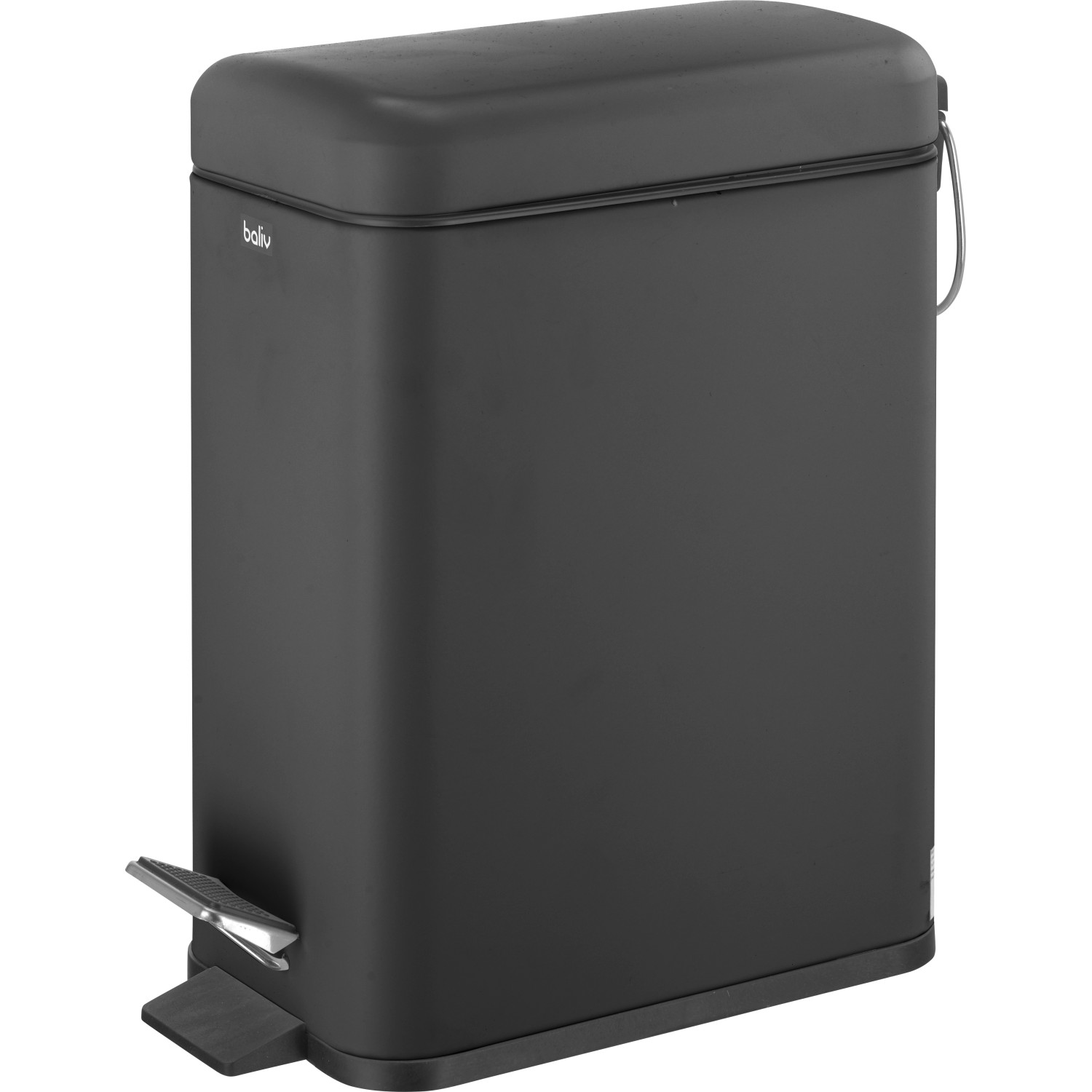 baliv Kosmetikeimer 5 l Schwarz Schmal baliv Kosmetikeimer 5 l Schwarz Schmal von baliv