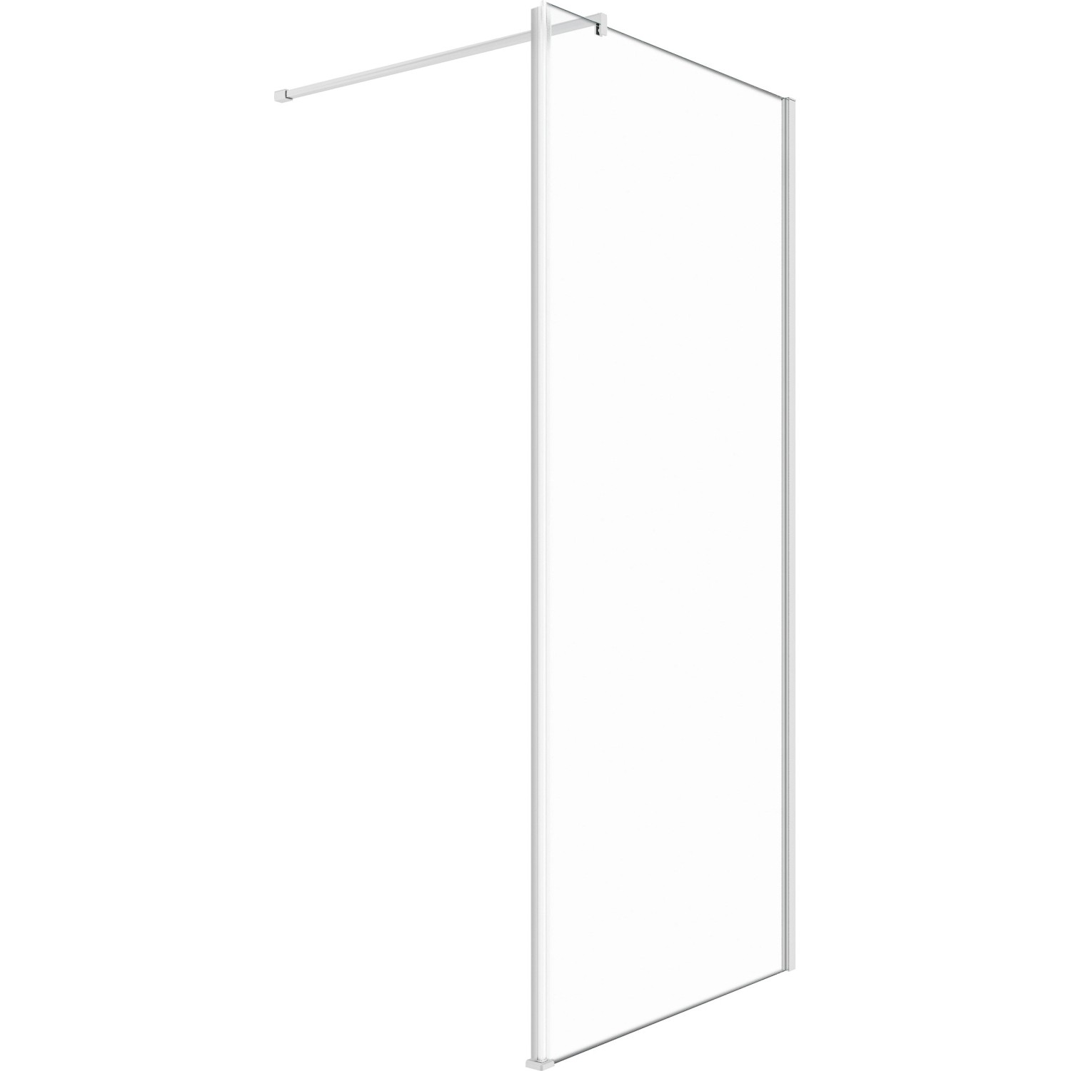 baliv Seitenwand für Duschkabine DUK-90.30W 90 cm x 190 cm Chrom von baliv