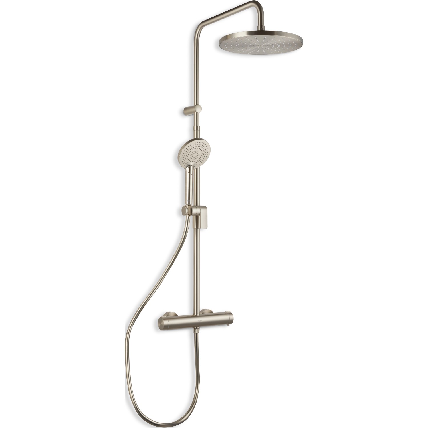 baliv Überkopfbrause-Set KBS-22.21 Edelstahloptik baliv Überkopfbrause-Set KBS-22.21 Edelstahloptik von baliv