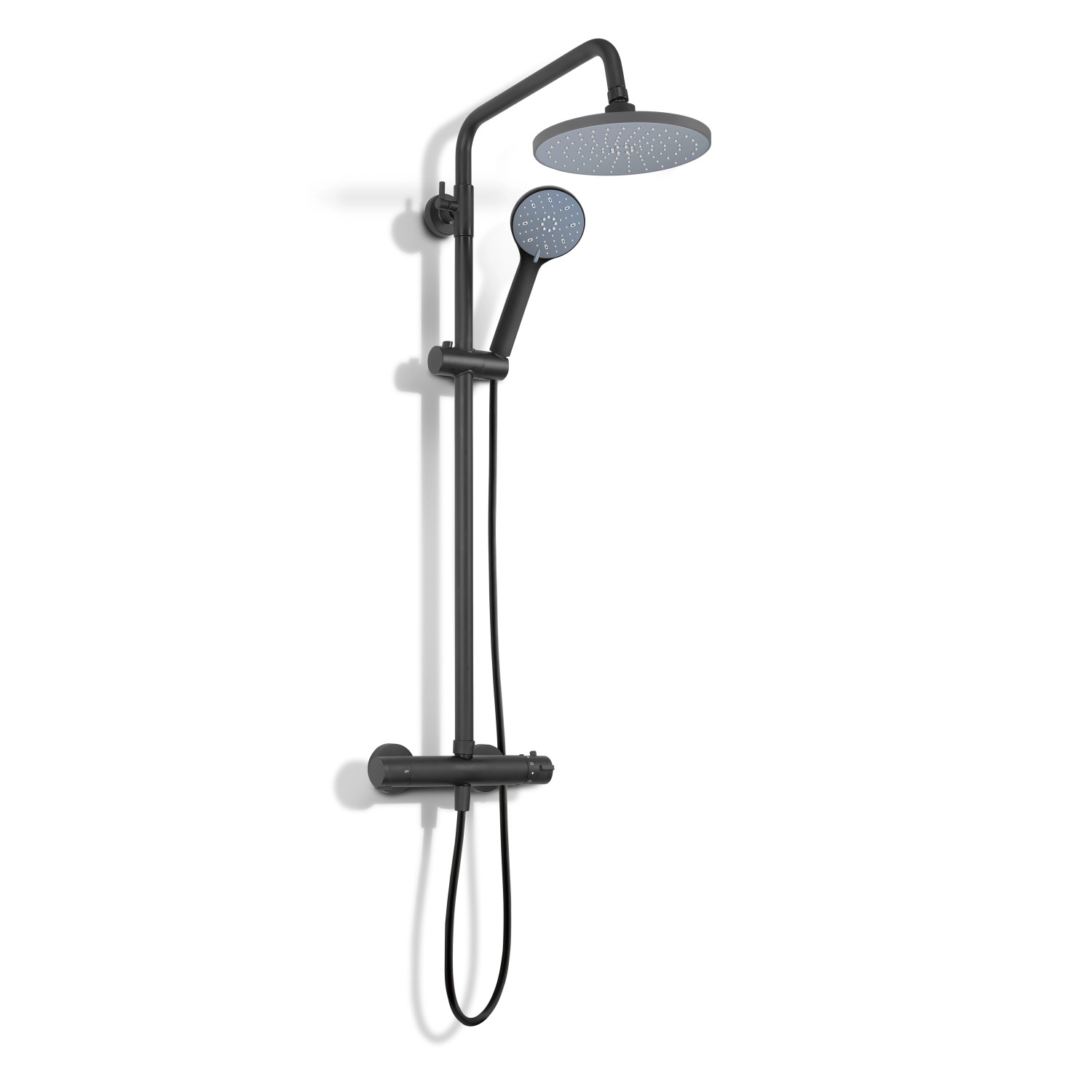 baliv Überkopfbrause-Set KBS-23.90 Schwarz matt baliv Überkopfbrause-Set KBS-23.90 Schwarz matt von baliv