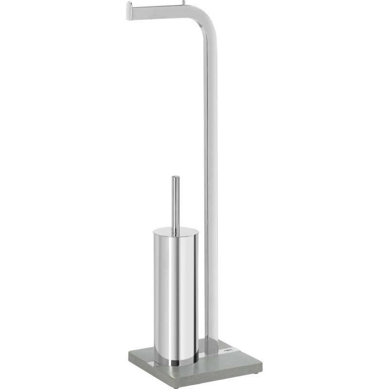 baliv WC-Bürstengarnitur ST-6855 mit Papierhalter verchromt baliv WC-Bürstengarnitur ST-6855 mit Papierhalter verchromt von baliv