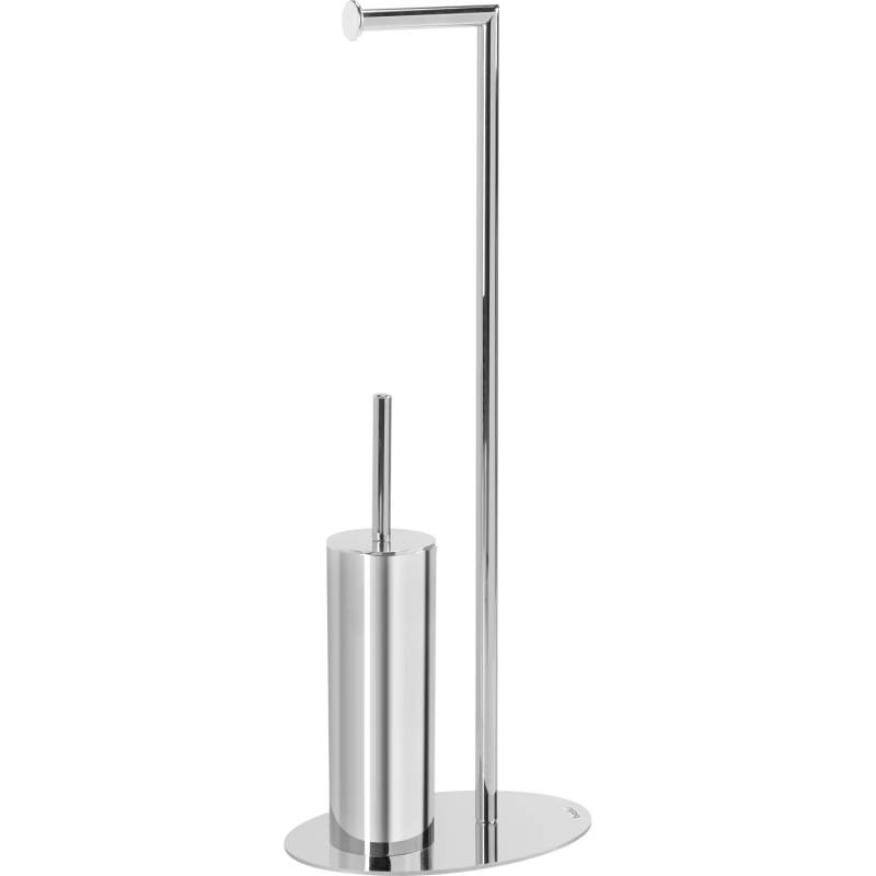 baliv WC-Buerstengarnitur ST-6865 mit Papierhalter verchromt baliv WC-Buerstengarnitur ST-6865 mit Papierhalter verchromt von baliv