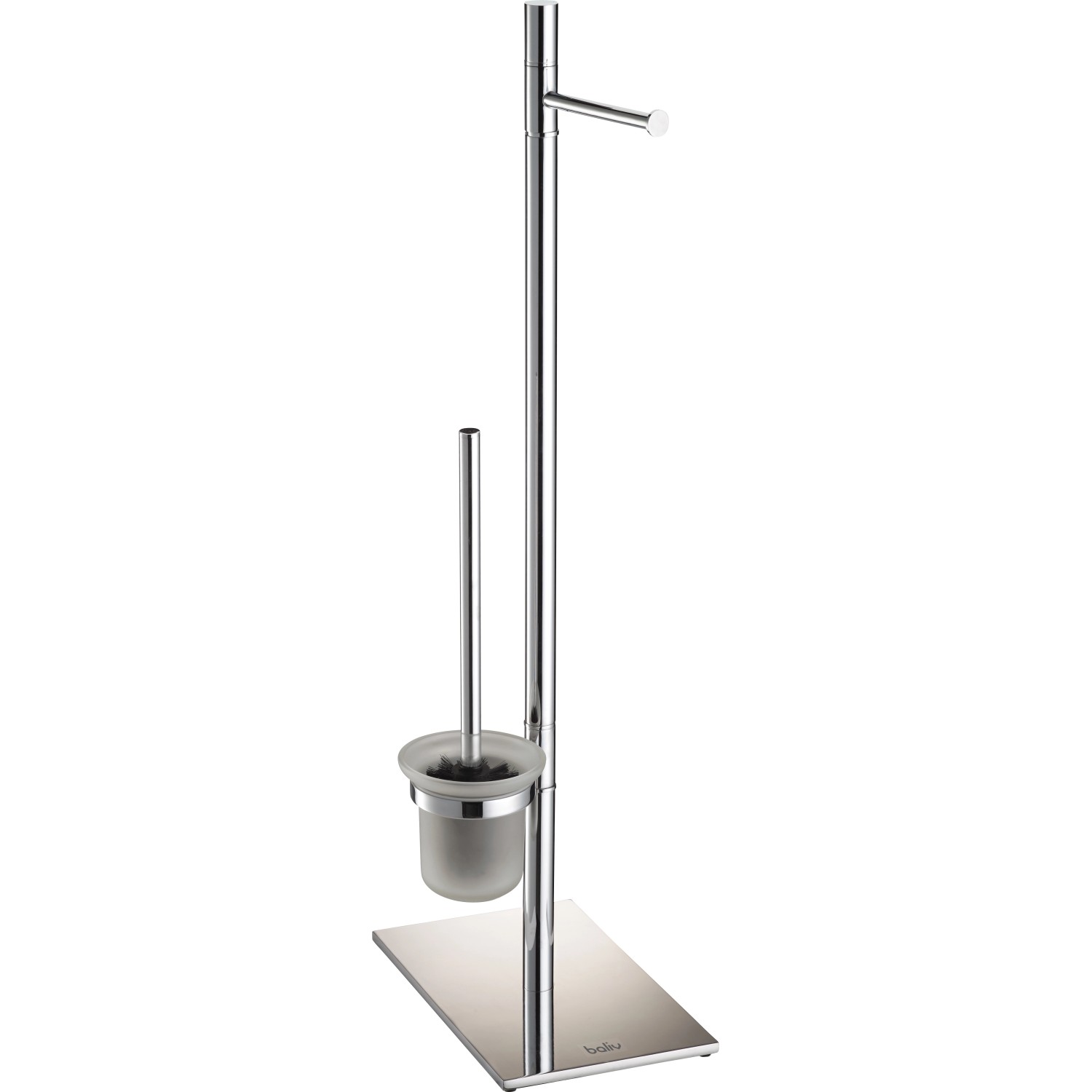 baliv WC-Bürstengarnitur ST-6910 mit Papierhalter Chrom Edelstahl baliv WC-Bürstengarnitur ST-6910 mit Papierhalter Chrom Edelstahl von baliv