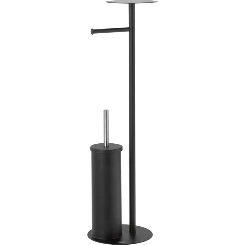 baliv WC-Buerstengarnitur ST-6980 schwarz matt von baliv