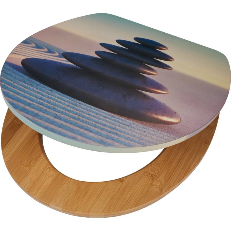 baliv WC-Sitz Holena mit Absenkautomatik Holzkern Steine am Strand baliv WC-Sitz Holena mit Absenkautomatik Holzkern Steine am Strand von baliv