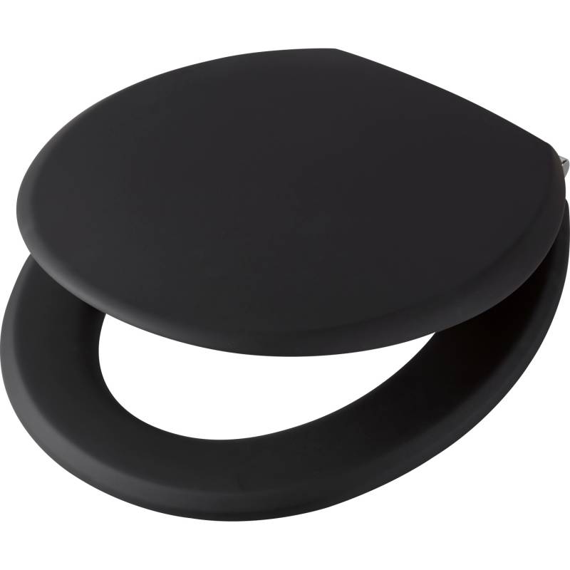 baliv WC-Sitz Laya mit Absenkautomatik Holzkern Schwarz baliv WC-Sitz Laya mit Absenkautomatik Holzkern Schwarz von baliv