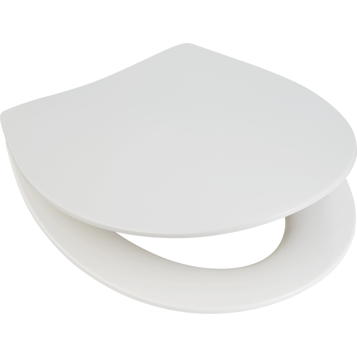 baliv WC-Sitz Redona mit Absenkautomatik Duroplast Weiß von baliv