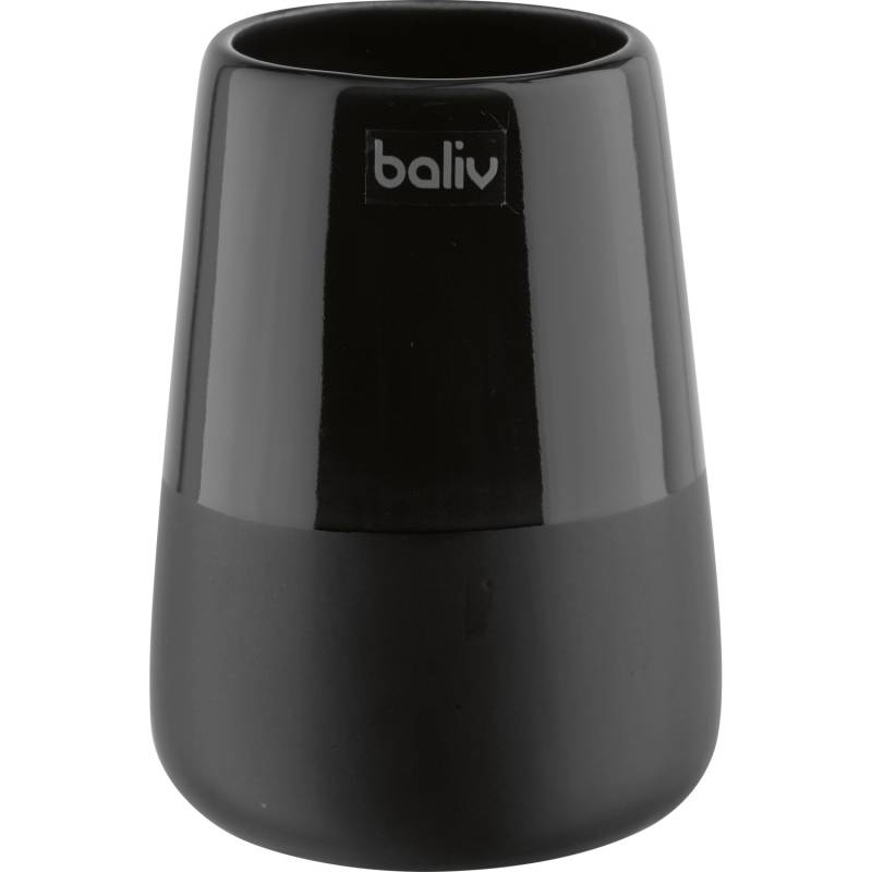 baliv Zahnputzbecher Keramik Schwarz baliv Zahnputzbecher Keramik Schwarz von baliv