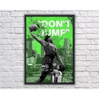 Anthony Edwards Poster Minnesota Timberwolves Street Nba Wand Kunst Dekor Basketball Drucke Für Kinder, Männer, Schlafzimmer, Mancave, Büro, Gym von ballerWRLD