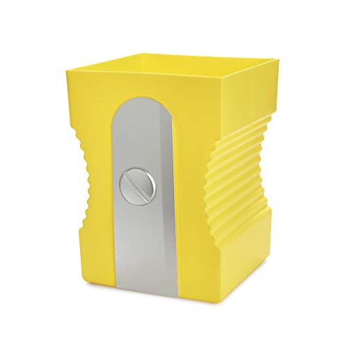 Balvi Papierkorb Sharpener Farbe Gelb Papierkorb in Form eines Bleistiftspitzers ABS-Kunststoff/Polyp von balvi