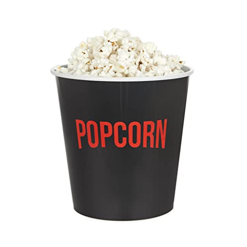 Balvi Popcorn-Schale Streaming Farbe Schwarz Der unverzichtbare Begleiter für Filmnachmittage Polypro von balvi