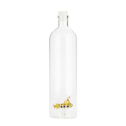 balvi Flasche Atlantis Farbe Gelb Wasserflasche mit Einer Taucherfigur im Flascheninnern Glas 30 x 8, balvi Flasche Atlantis Farbe Gelb Wasserflasche mit Einer Taucherfigur im Flascheninnern Glas 30 x 8, von balvi