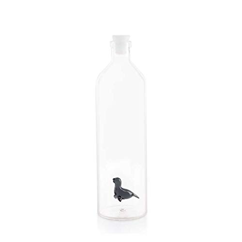 balvi Flasche Atlantis Seal für Wasser Abbildung enthält Dichtung Verkappte Silicon Borosilikat 30cm von balvi