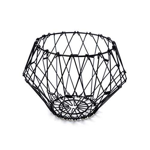 balvi Fruchtbehälter Multi Form Farbe Schwarz Dekorativer Behälter Verstellbar Aus Metall balvi Fruchtbehälter Multi Form Farbe Schwarz Dekorativer Behälter Verstellbar Aus Metall von balvi