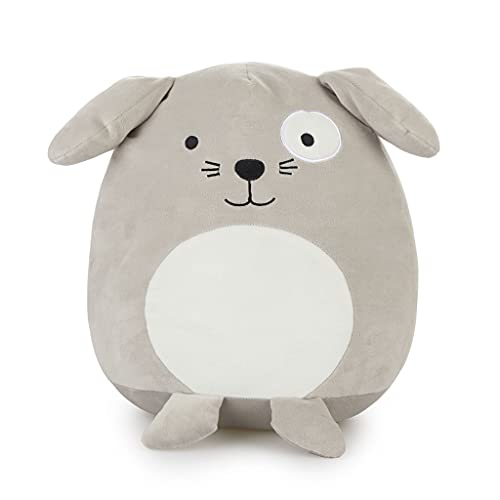 balvi Kissen Woof! Farbe Grau Form eines Hundes Sanft und äußerst weich Polyester von balvi