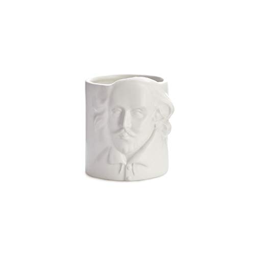balvi Schreibstifthalter Shakespeare Weiß Schreibstifthalter für den Schreibtisch, mit dem Porträt de balvi Schreibstifthalter Shakespeare Weiß Schreibstifthalter für den Schreibtisch, mit dem Porträt de von balvi
