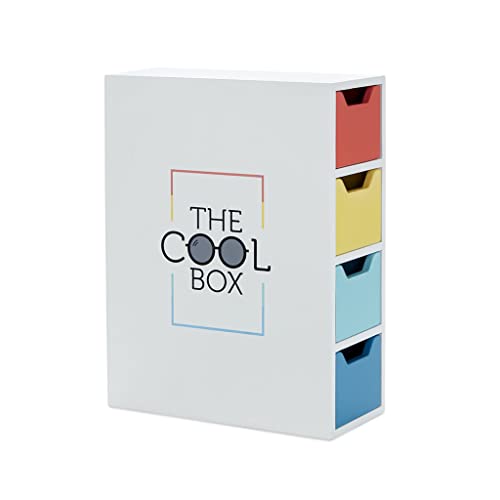 balvi Sonnenbrillenbox The Cool Box Farbe Multicolor Handliche Box zum Aufbewahren und Ordnen Aller S von balvi
