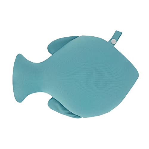 balvi Strandkissen Summer Fish Farbe Blau Strandkissen in Form eines Fisches Polyester von balvi