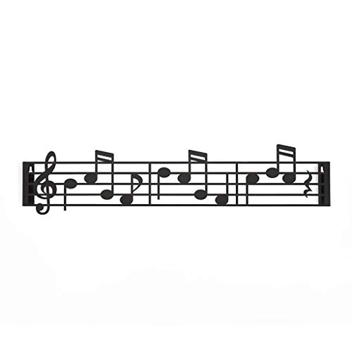 balvi Wandaufhänger Musik Farbe Schwarz In Form Einer Partitur im Violinschlüssel Schrauben inbegriff balvi Wandaufhänger Musik Farbe Schwarz In Form Einer Partitur im Violinschlüssel Schrauben inbegriff von balvi
