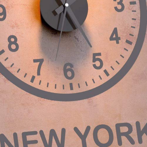 balvi - World Clock Wanduhr. Umfasst DREI Uhren und DREI Aufkleber. London - Paris - New York. Wird m von balvi