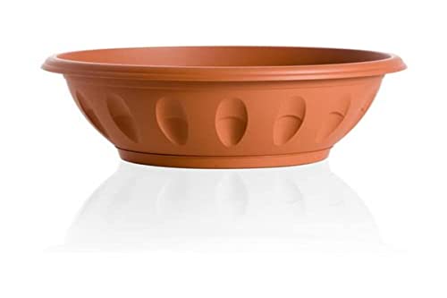 Bama Nässestop S18 Alba Schalen mit Untertasse,, terracotta, 20 cm von bama