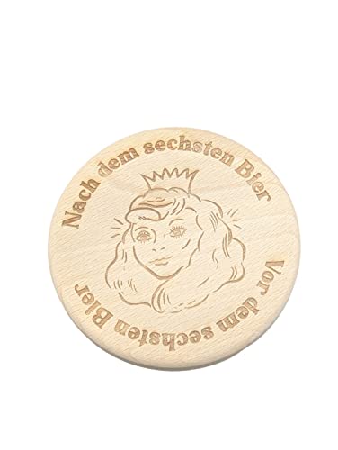 Holzdeckel Sechs Bier Biergartendeckel von bamberg