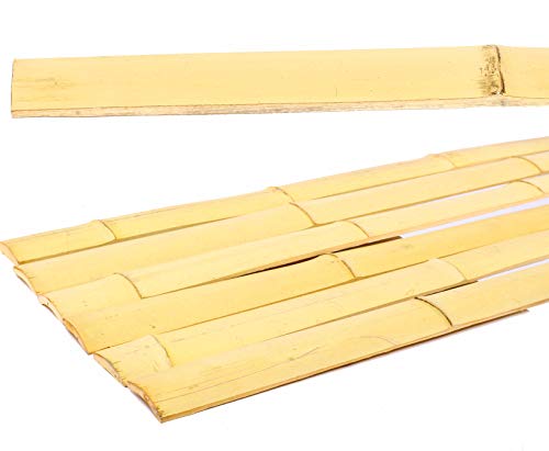 Bambusrohr Latten 200cm Moso gelb gebleicht mit Breite 4 bis 4,2cm von bambussi.com Bambusrohr Latten 200cm Moso gelb gebleicht mit Breite 4 bis 4,2cm von bambussi.com von bambussi