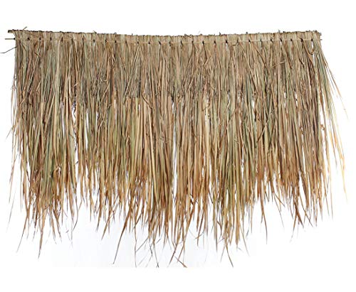 Palmdach Paneele mit 135x90cm gewebt und gebunden von bambussi.com von bambussi